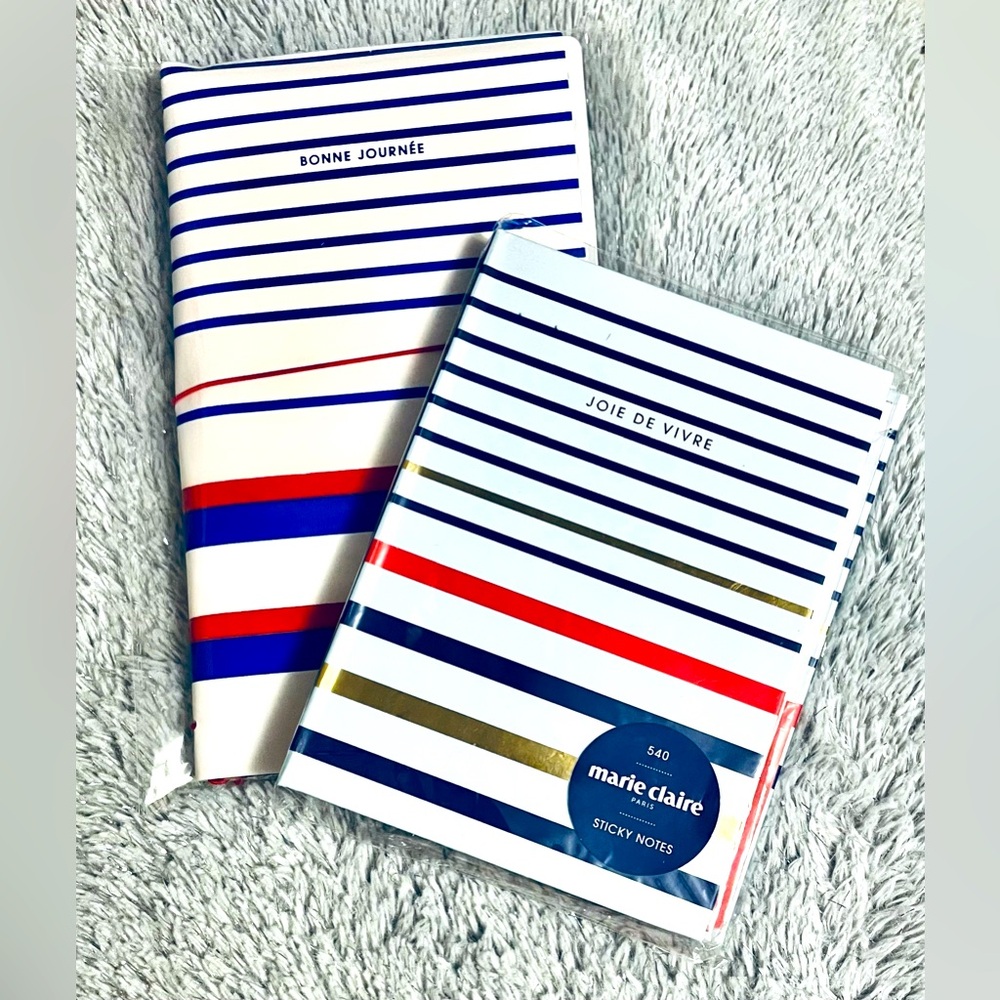 Marie Claire Journal & Sticky Note Set